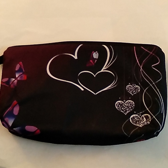 NEW-COSMETIC BAG- 🦋 and Hearts 💕 - Picture 6 of 10
